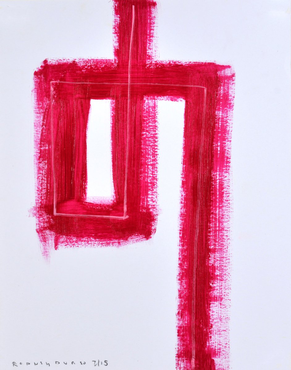 Signs & Symbols Pink (1) by Rodney Durso
