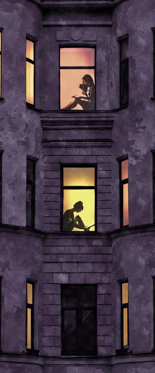 Window Nook Readers by Peter Walters