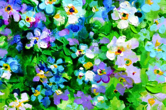 Wild Forget Me Not Flowers