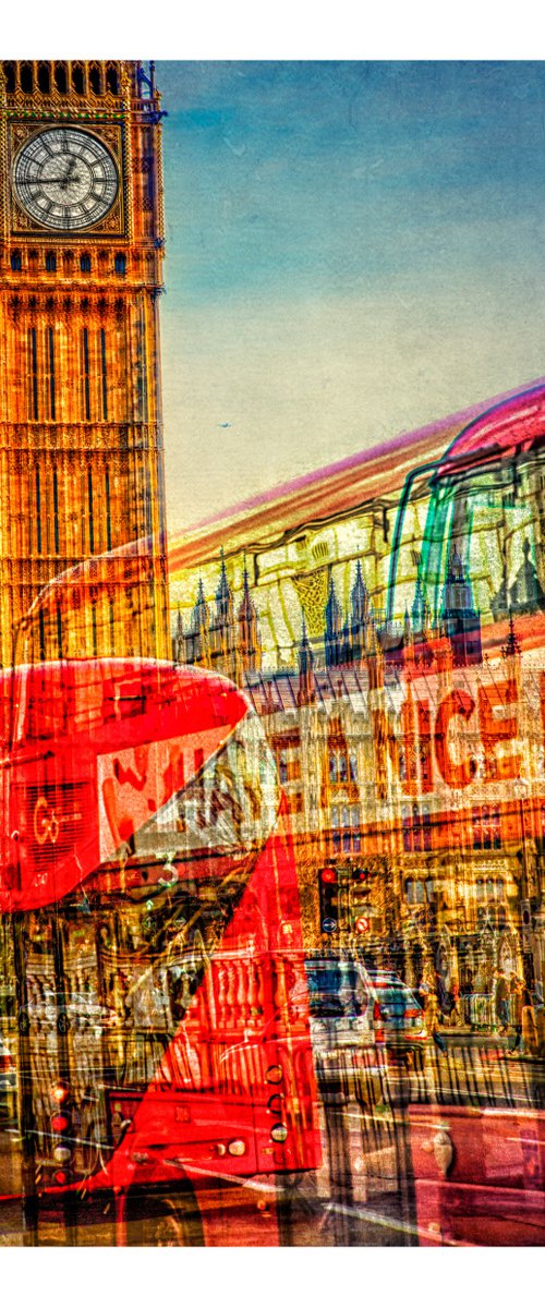 London Vibrations - Have A Nice Day! Limited Edition 1/50 15x10 inch Photographic Print by Graham Briggs