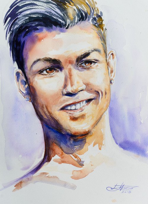 Christiano Ronaldo by Eve Mazur