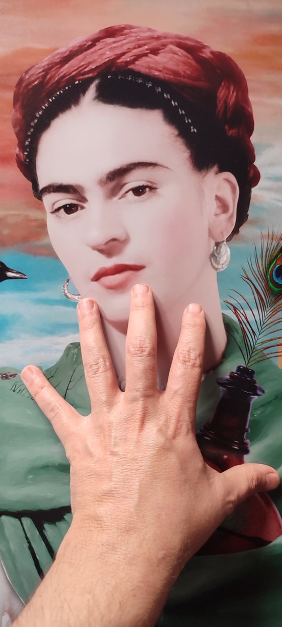 Portrait of Frida Kahlo (No:4)