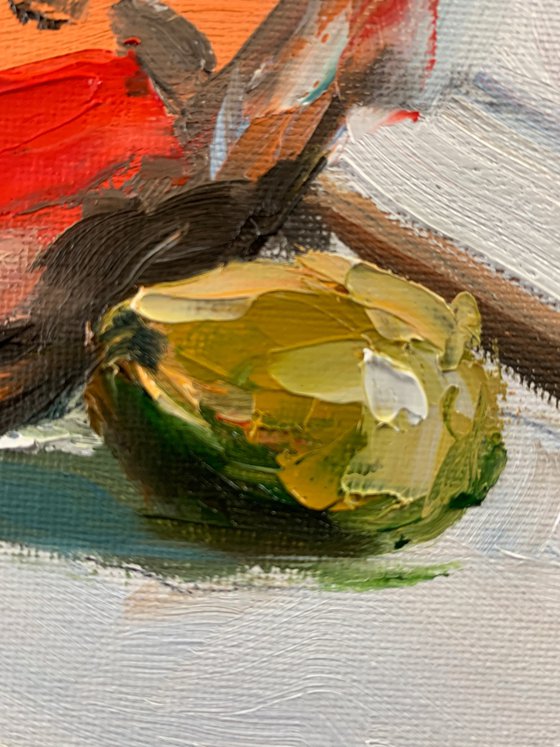 Still life with Olives.