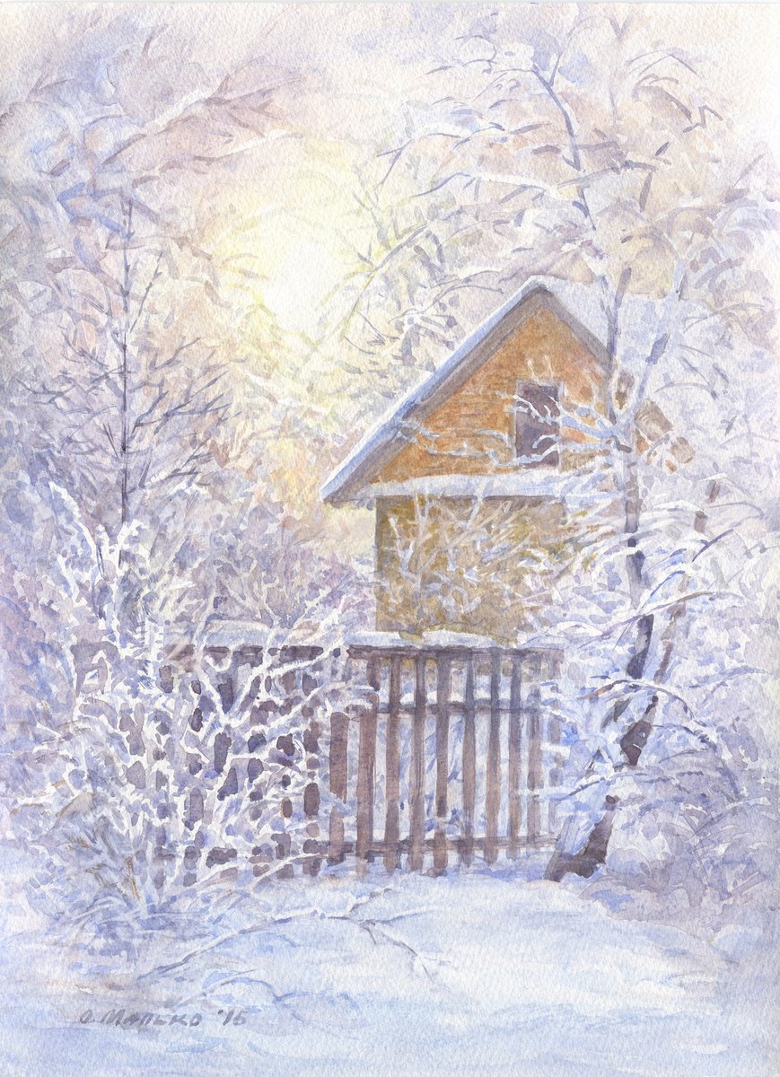 Photorealistic Watercolour , Charming Moment By Olha Malko, 11 X 15, Artwork For Sale On Artfinder