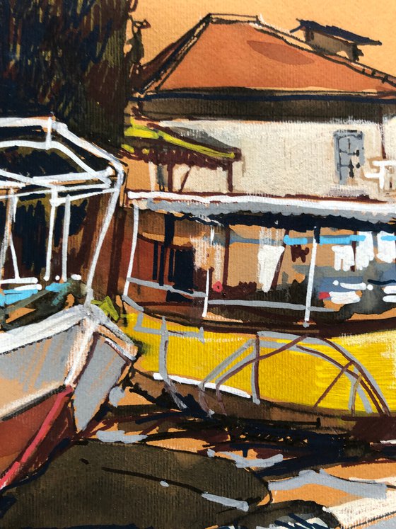 Boats on Virpazar