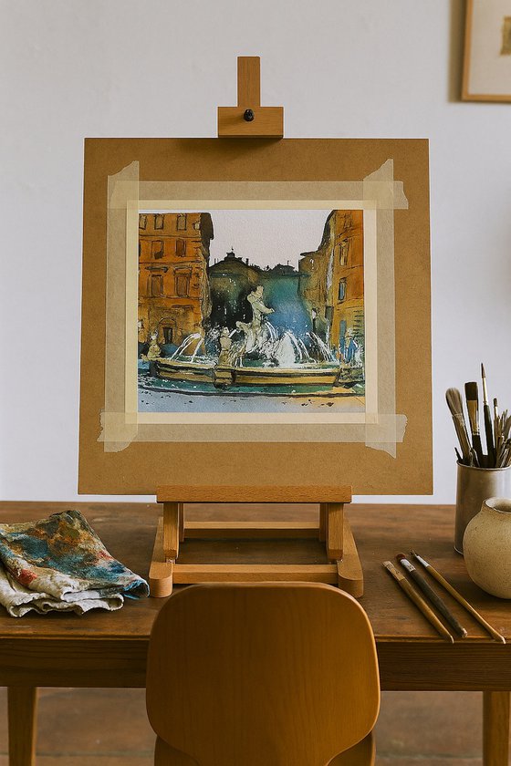 Fountain of the four rivers