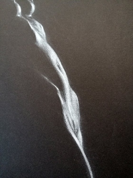 Nude noir #258 (21X29)cm