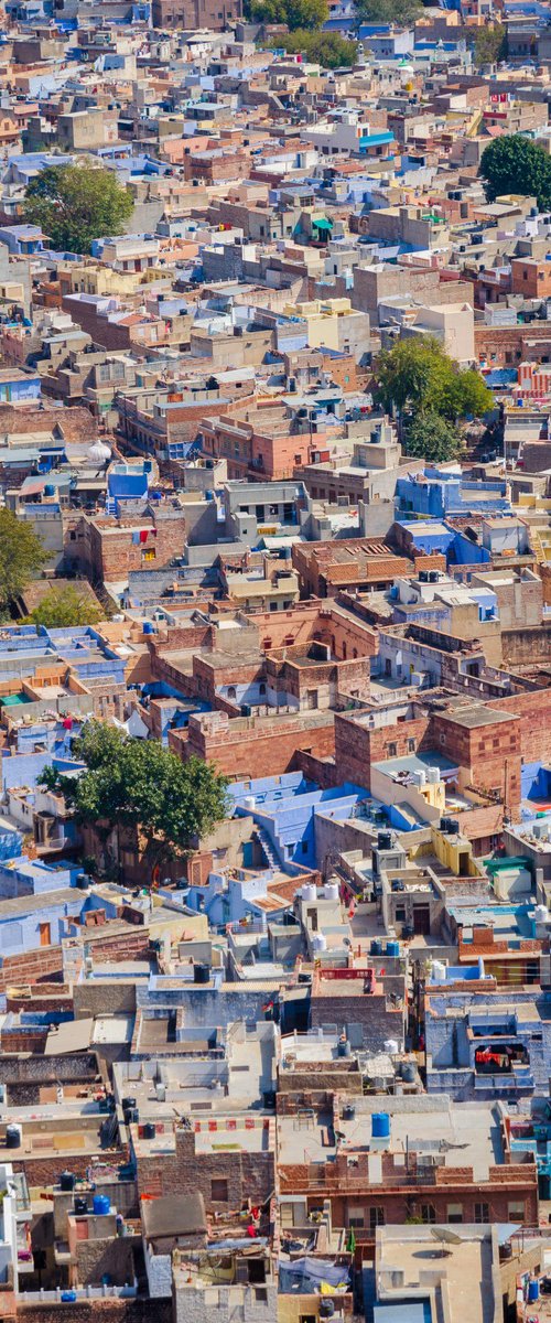 The Blue City VI by Serge Horta