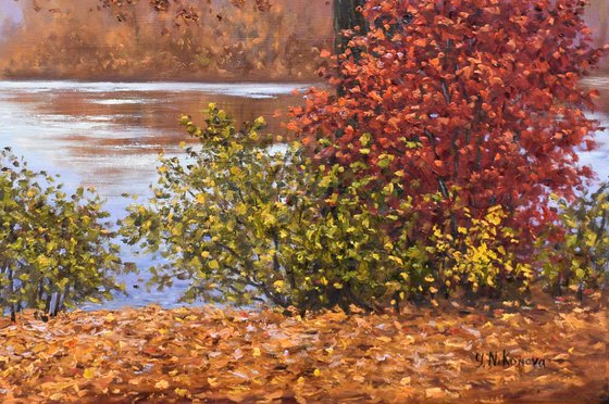 Autumn Day at the Lake