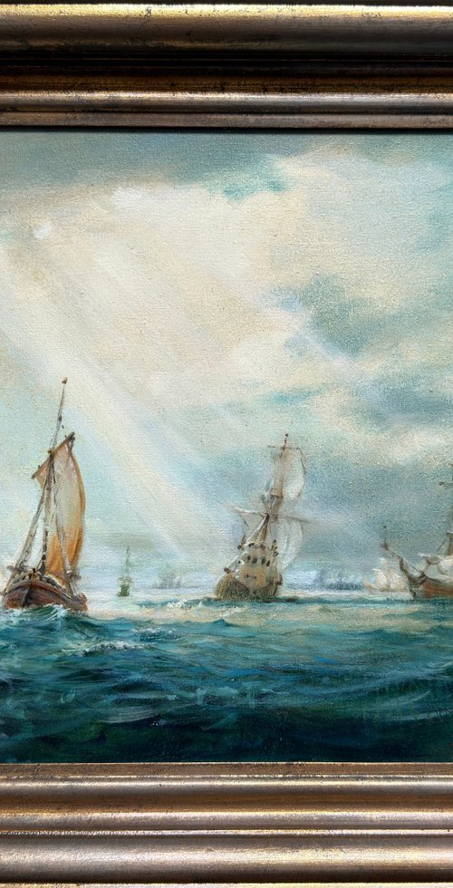 Eyes of God (Inspired by J. M. W. Turner) by Alexander Levich
