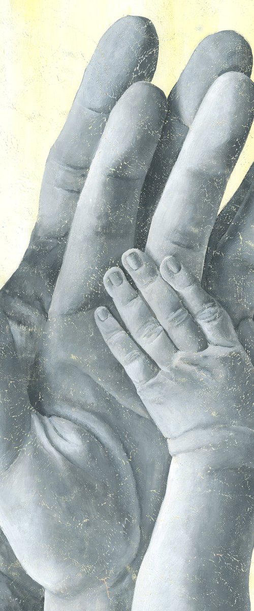 Hold On Family Hands by Margarita Stepanova
