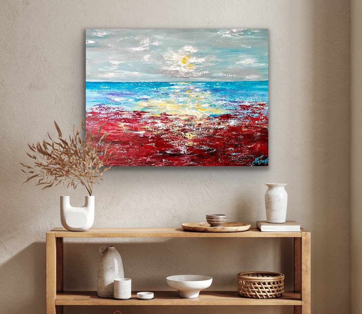 Follow The Sun 2 By Pooja Verma, 31 X 24, Artwork For Sale On Artfinder
