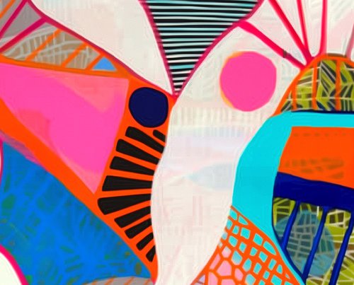 Fragments of Pink Joy #6 by V+V Kniazievi