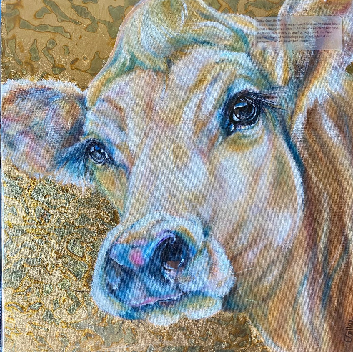 Camo Cow by Carol Gillan