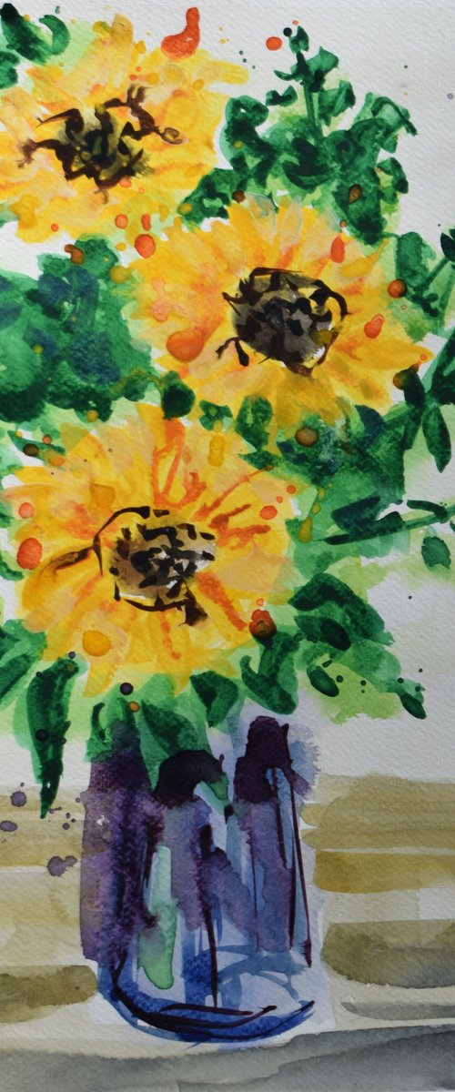 Sunflowers II by Kirsty Wain
