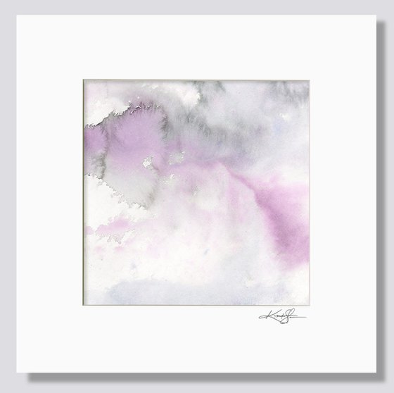 Quiescence 5 - Serene Abstract Painting by Kathy Morton Stanion