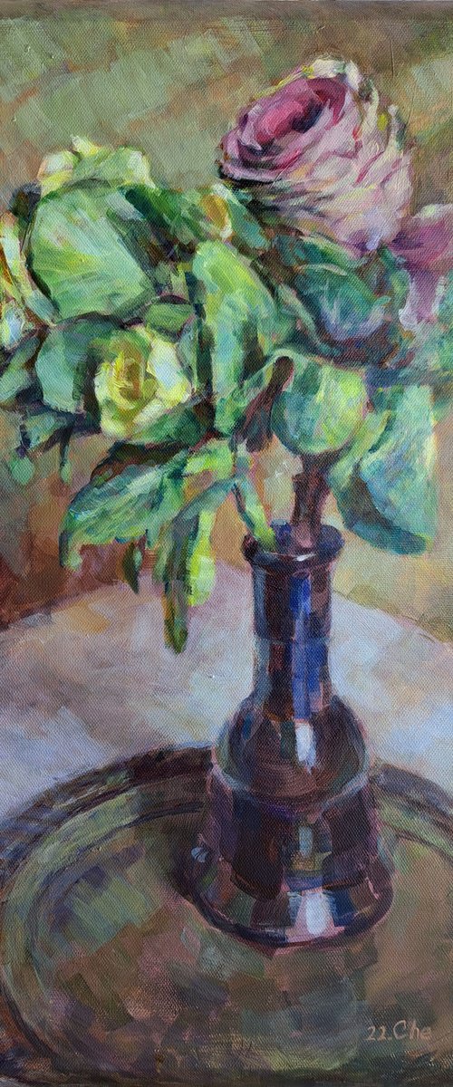 Flower of november by Liudmyla Chemodanova