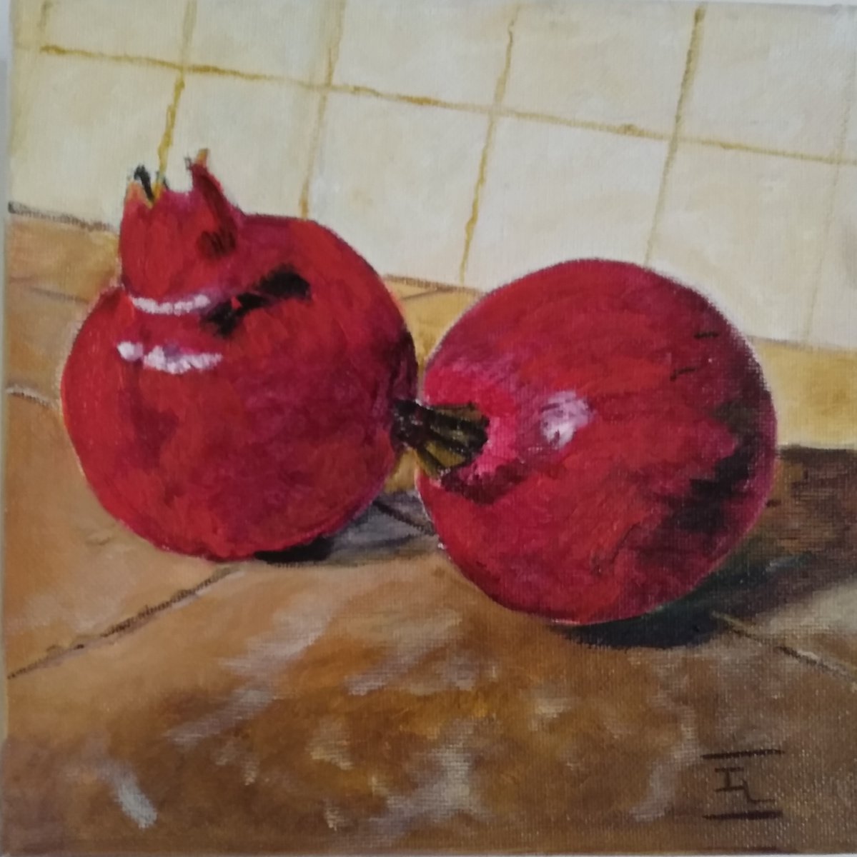 Pomegranates by Isabelle Lucas