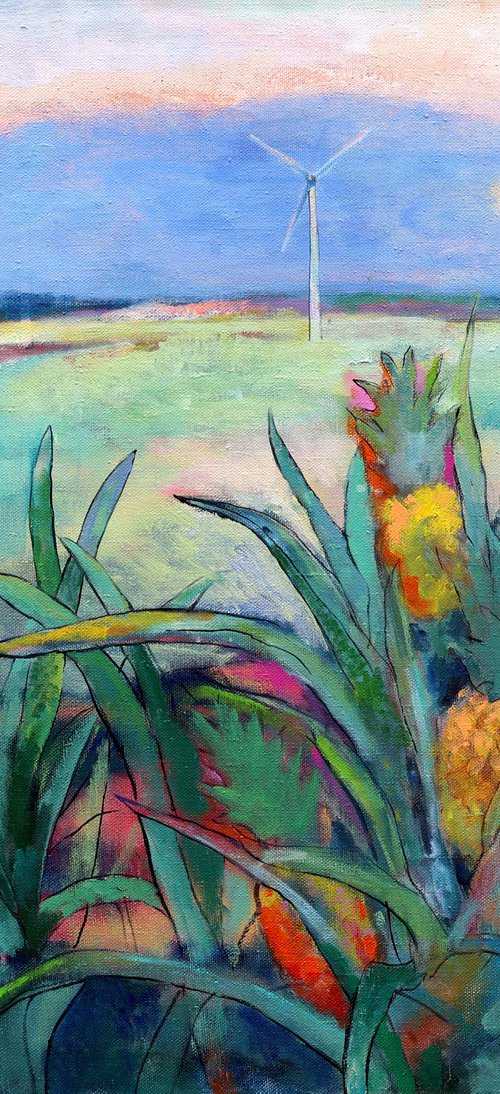 Pineapple at Twilight by Artem Andreichuk