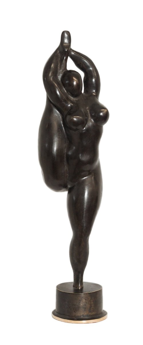 "Balance" · Contemporary Bronze Sculpture by Veaceslav Jiglitski