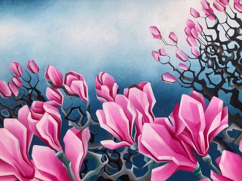 Pink spring by Kristina Saudinyte
