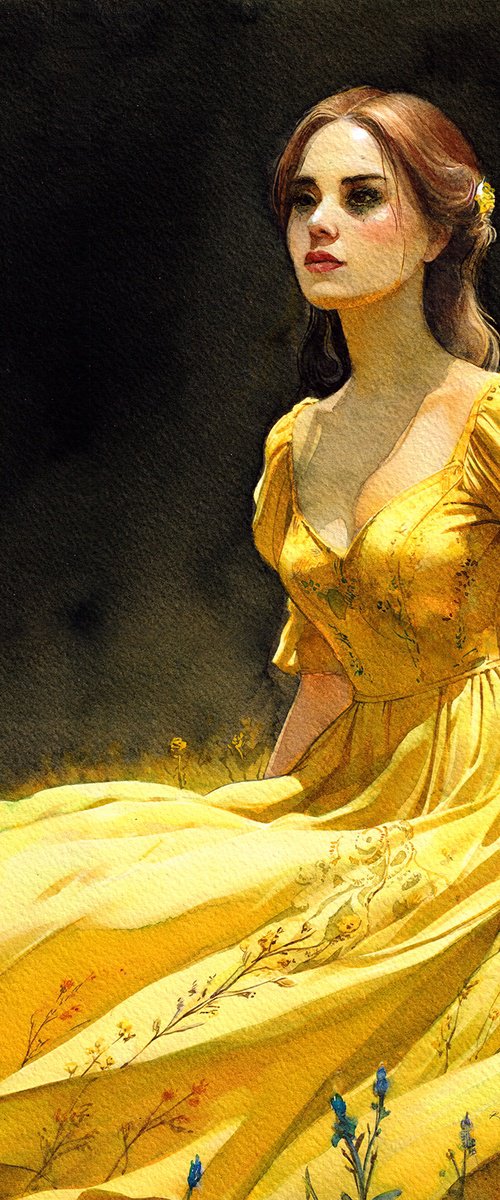 Girl in a Yellow Dress by REME Jr.