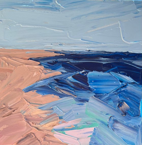 Pink sand