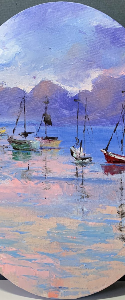 Sailing boats. by Vita Schagen
