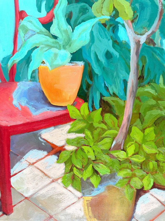 Red chair