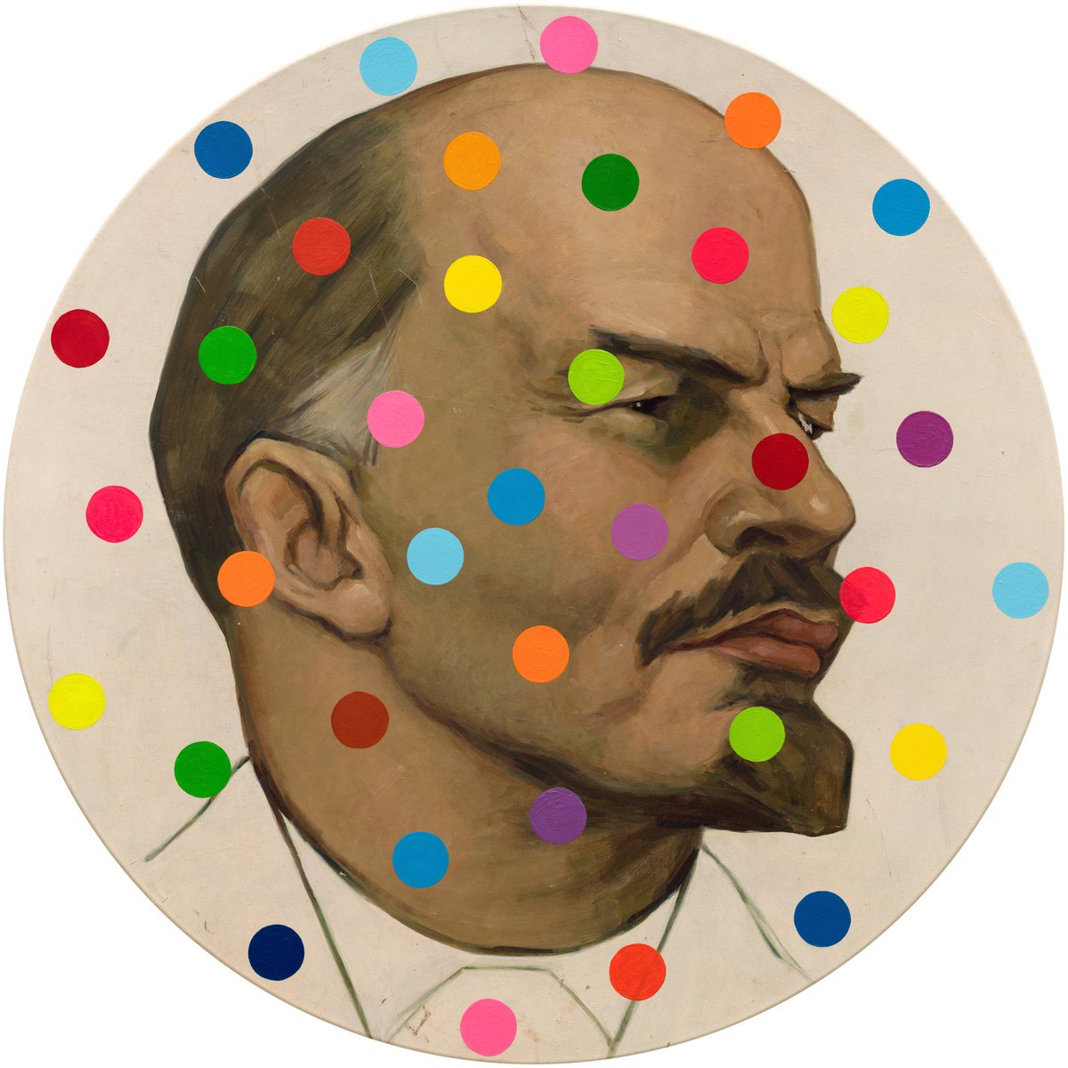 Round Lenin by Oleksandr Balbyshev
