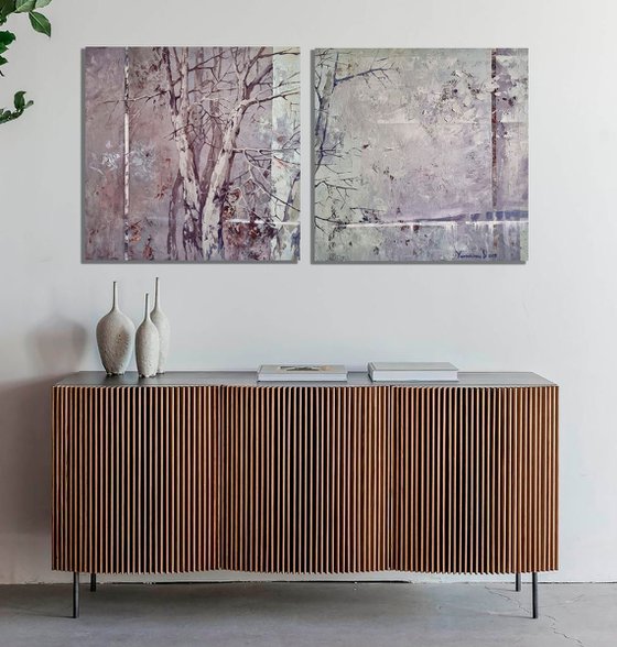 Variations of Space. Diptych
