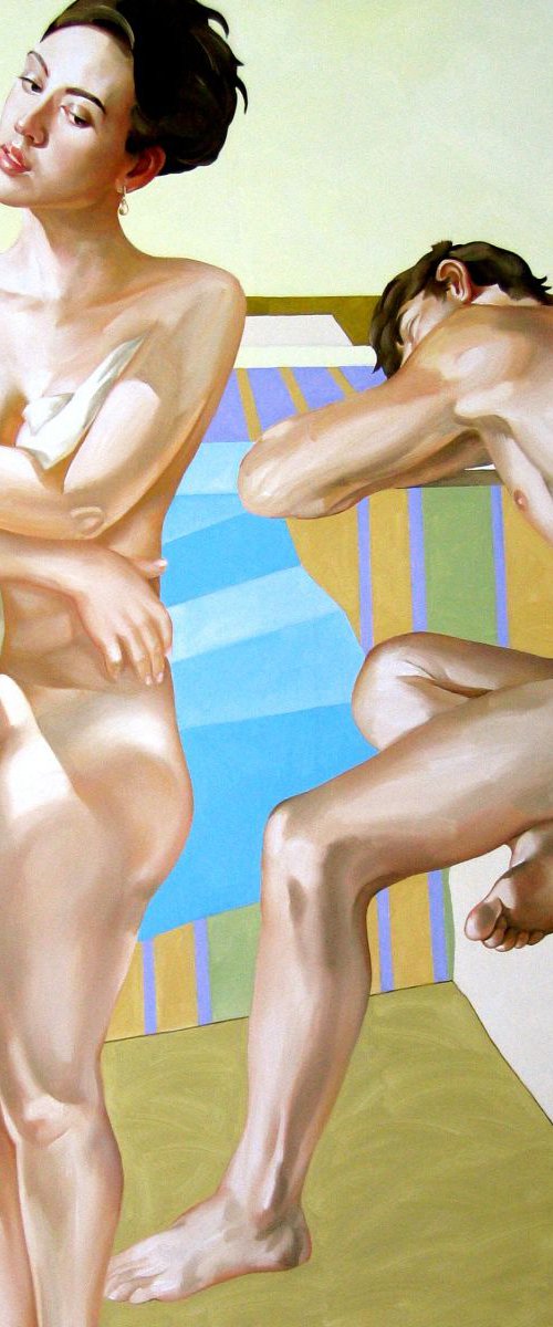 Arrangement of Figures & Stripes by Valery Koroshilov