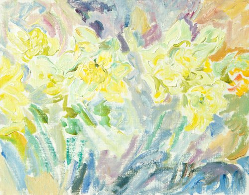 Petite Daffodils by Daria Galinski