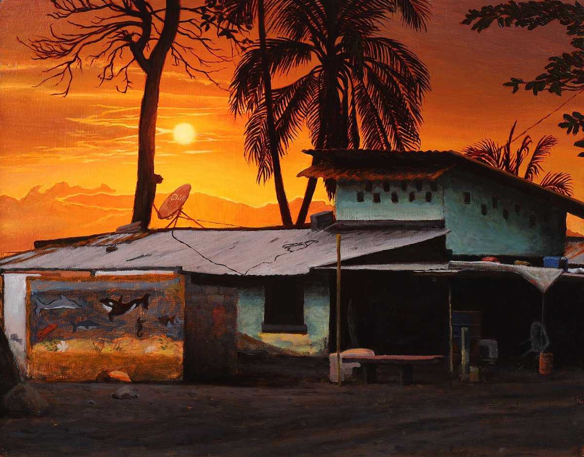 Casa Del Sol By Wyatt Todd, 16 X 13, Artwork For Sale On Artfinder