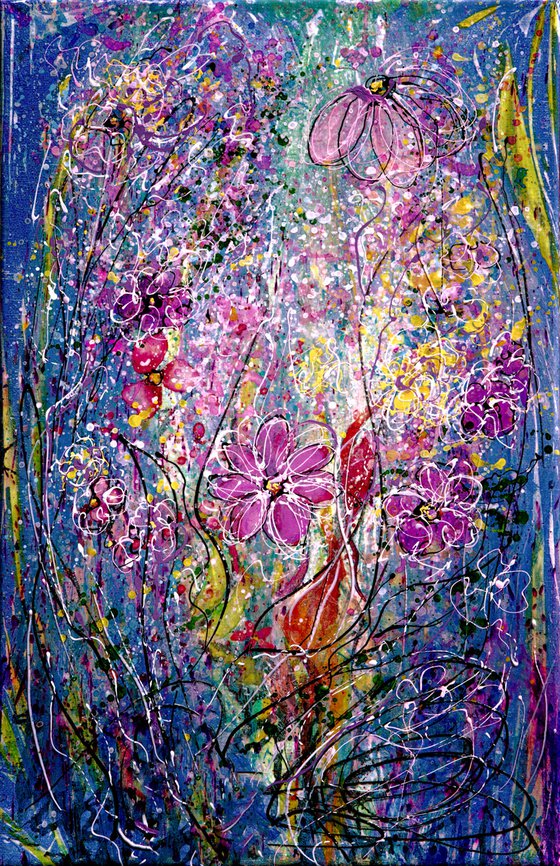 Wildflowers 11" x 17" x 0.5"