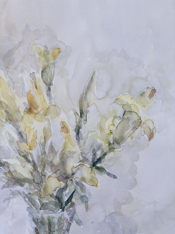 Lilies 50x65 cm 2025