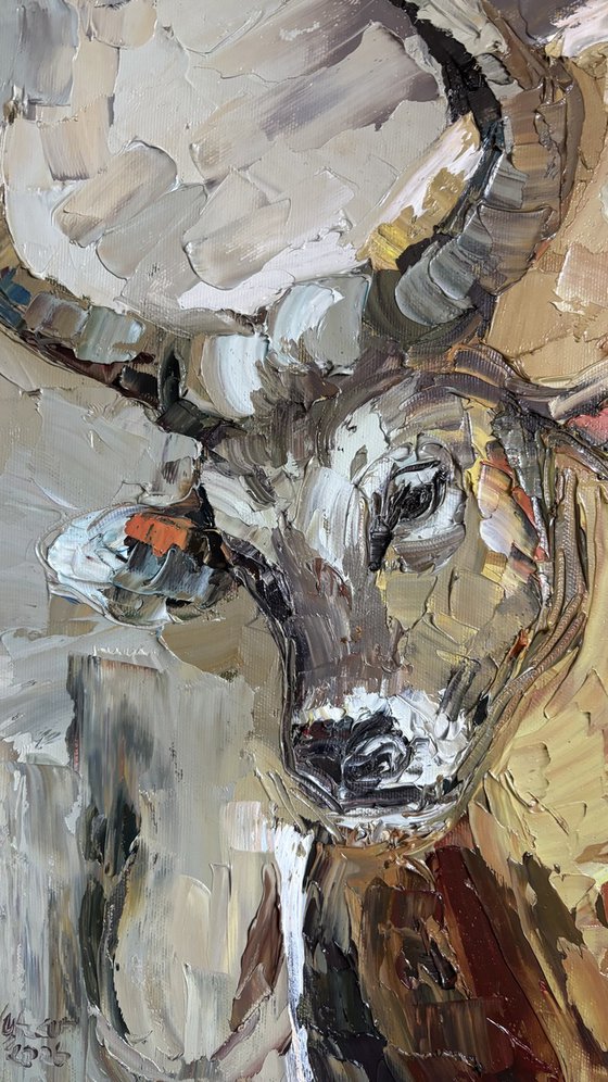 Golden cow