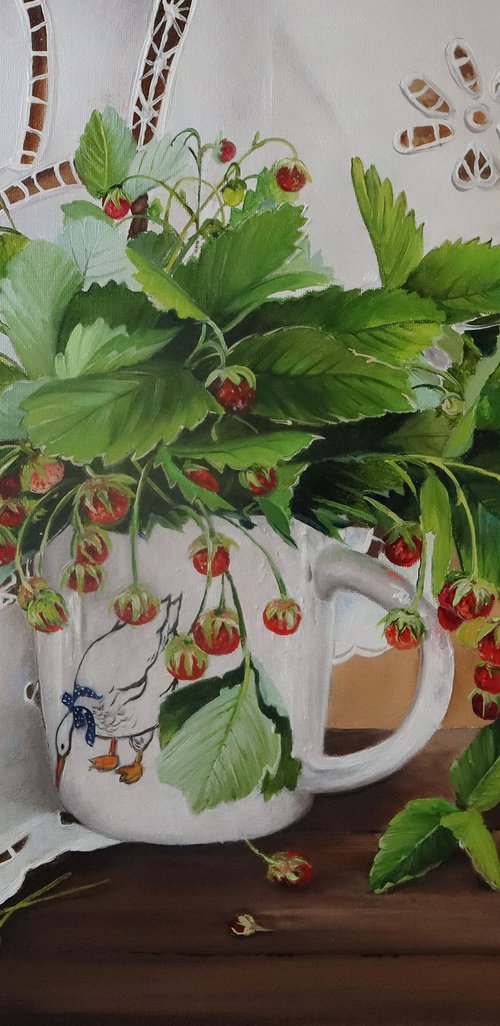 Wild Strawberries by Natalia Shaykina