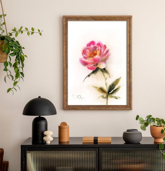 Pink Peony