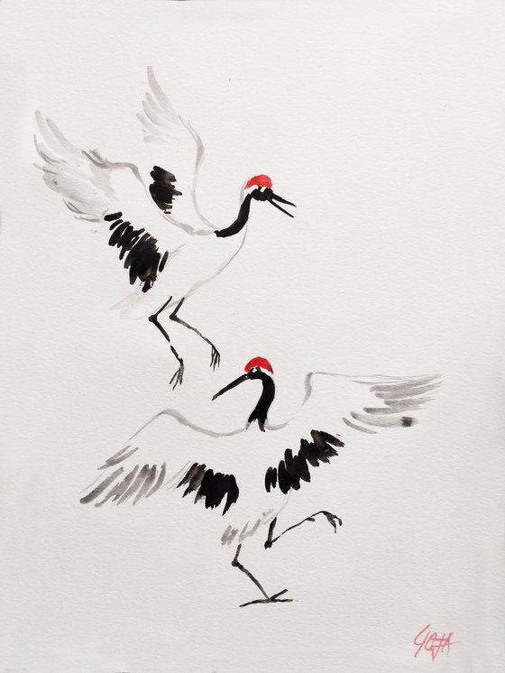 DANCE OF THE CRANES