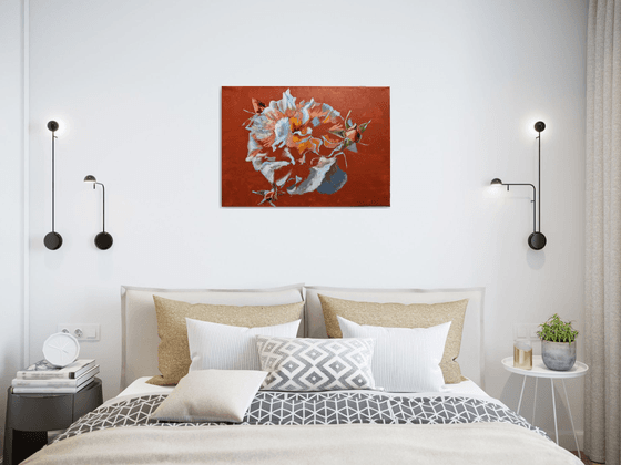 Dissemination Painting by Anna Brazhnikova wall art oil painting abstract painting