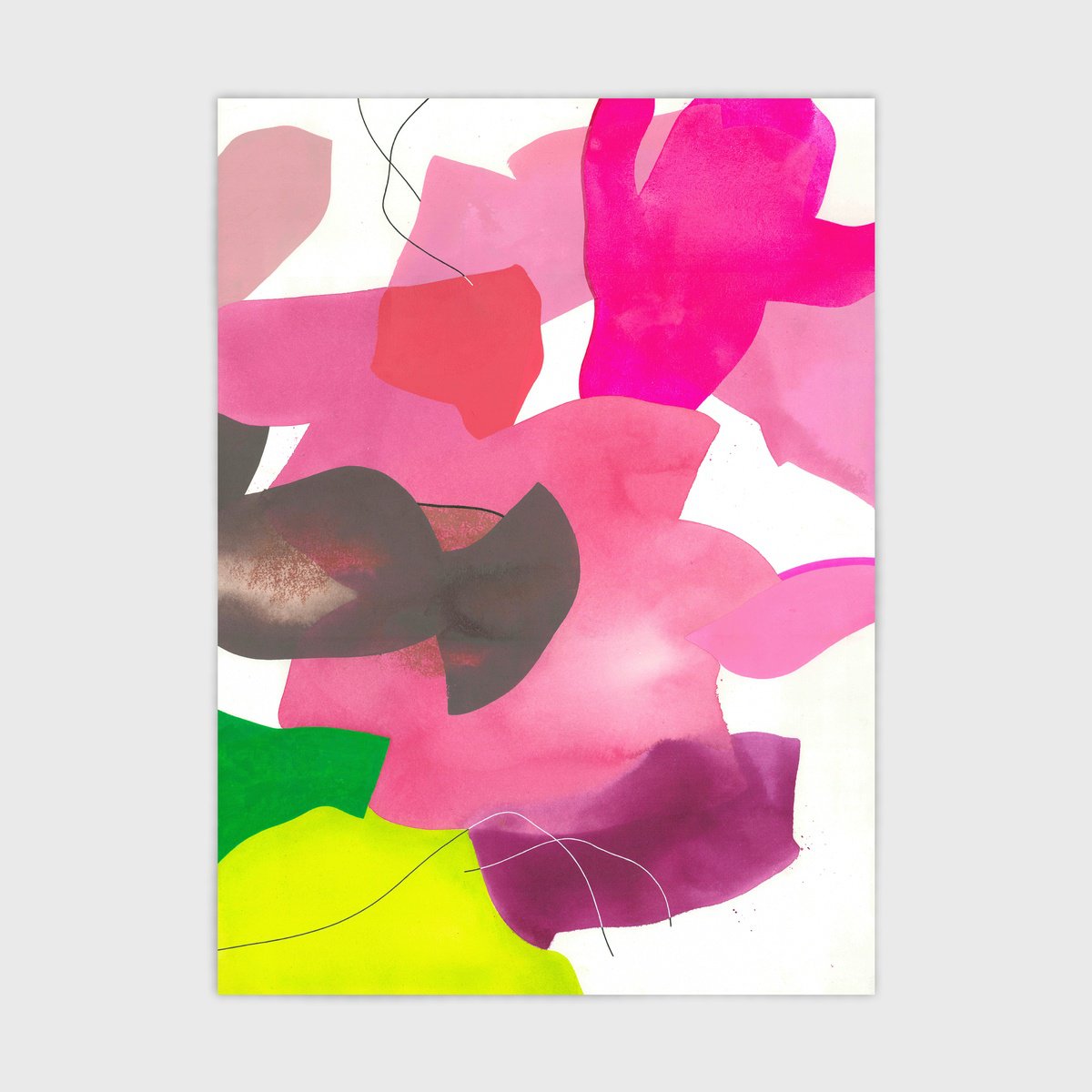 Abstract Acrylic Painting By Smit Khond, 22 X 30", You