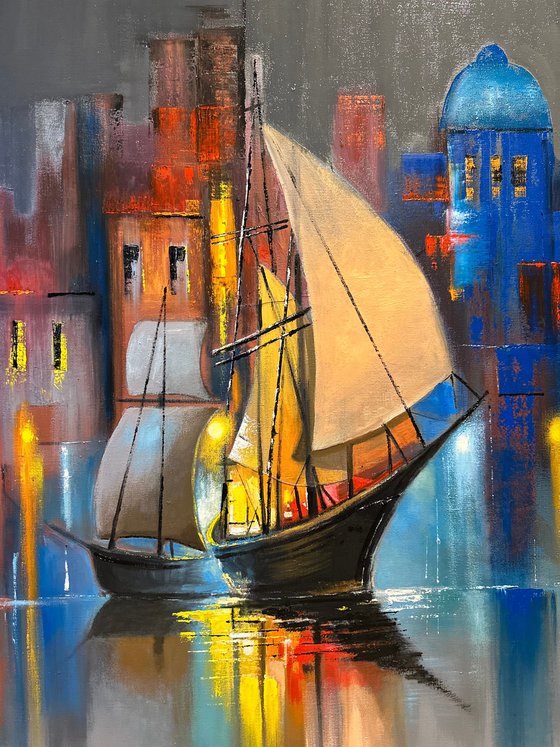 " Mooring in Italy "