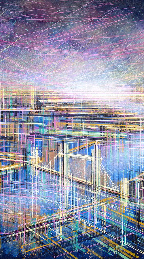A Bright Night In London by Marc Todd