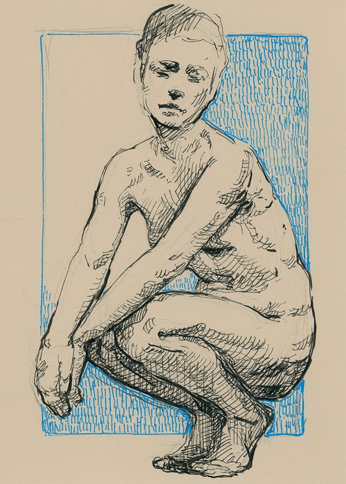 Female nude by Katarzyna Gagol