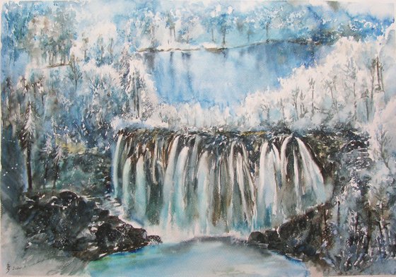 Plitvice in winter