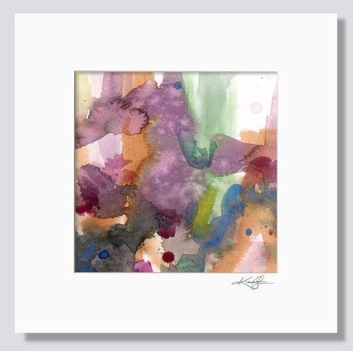 Autumn Poetry 8 - Abstract Zen Painting by Kathy Morton Stanion by Kathy Morton Stanion