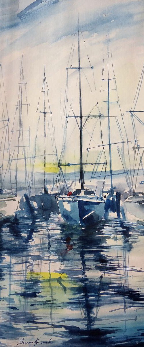 Boats by Artem Grunyka