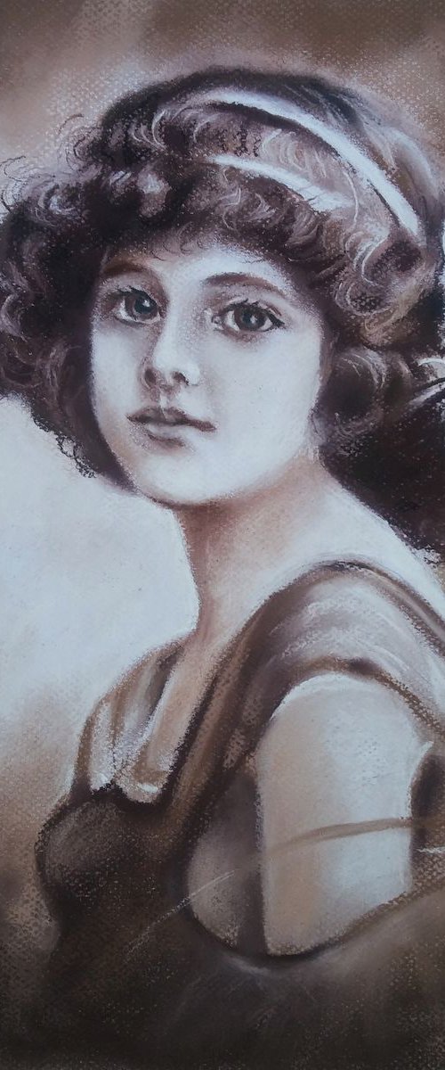 Her portrait by Magdalena Palega
