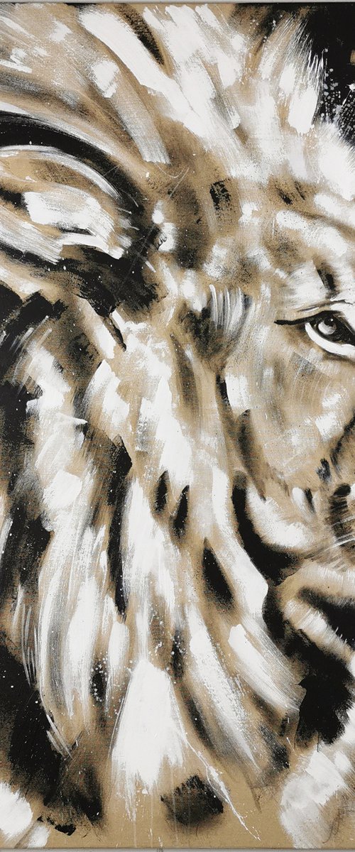 Lion #15 - Series BIG CAT by Stefanie Rogge